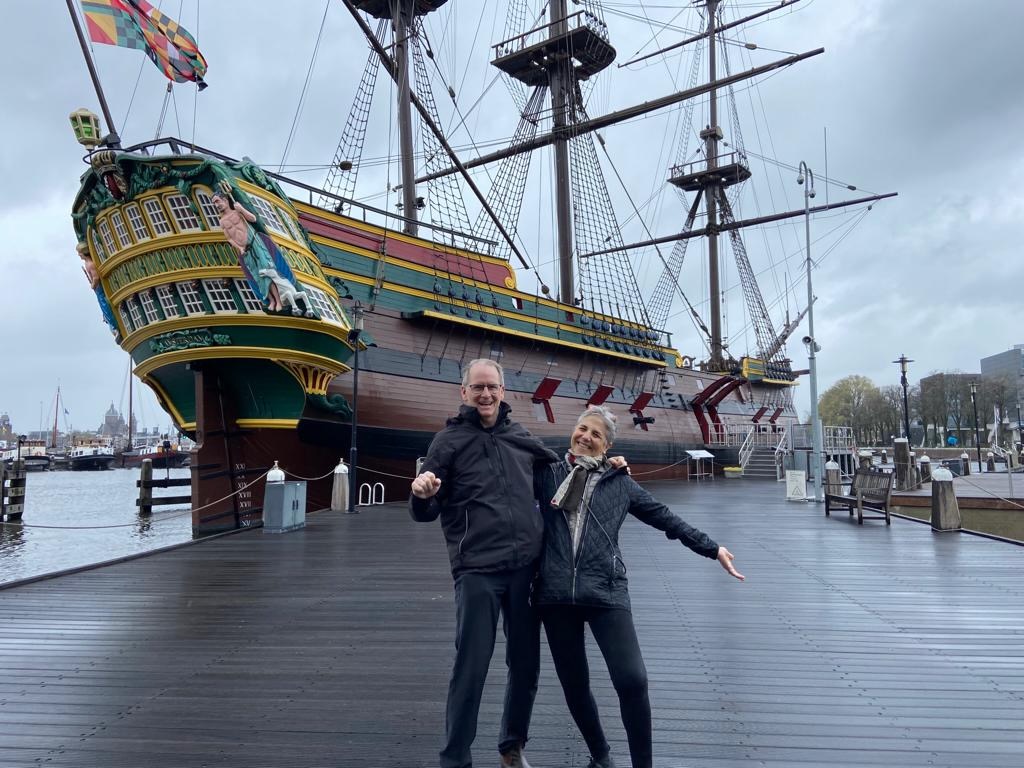 The Amsterdam at the National Maritime Museum